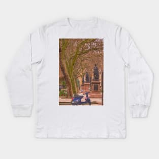 Scooter at Westminster London Kids Long Sleeve T-Shirt